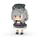 あかつきるき ミタクルブロックコラボフィギュア